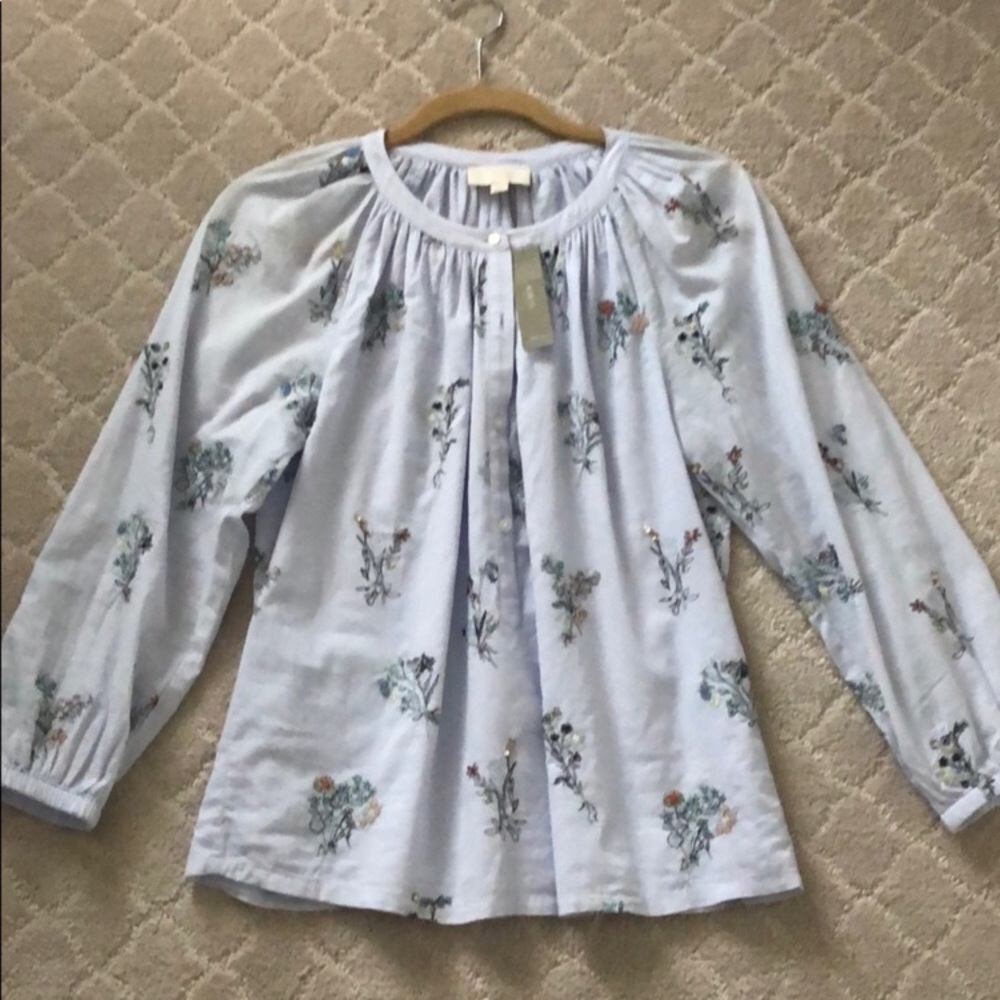 J.Crew Peasant Top
